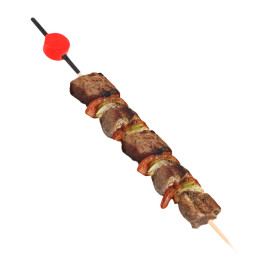 Pinchos de Bambú Negro y Rojo "Japan" 12cm (1.200 Uds)