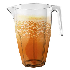 Jarra Reutilizable con Tapa Transparente SAN 2250ml (1 Ud)