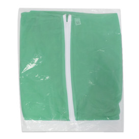 Mono TST PP Con Capucha y Cierre Cremallera Talla XL Verde (1 Ud)