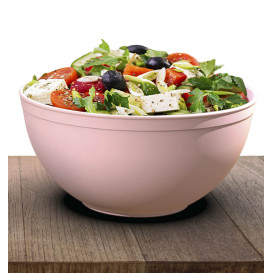 Bol Reutilizable Durable PP Mineral Rosa 3.350ml Ø23,5cm (20 Uds)