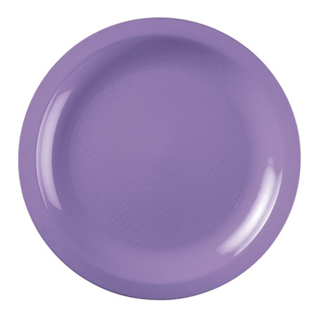 Plato Reutilizable PP Llano Lila Round Ø18,5cm (50 Uds)