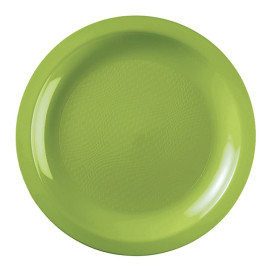 Plato Reutilizable PP Llano Verde Lima Round Ø18,5cm (600 Uds)