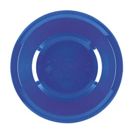 Plato Hondo Reutilizable PP Azul Mediterraneo Round Ø19,5cm (600 Uds)