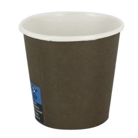 Vaso Cartón 4Oz/120ml Marrón Ø6,2cm (3.000 Uds)