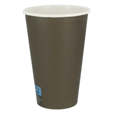 Vaso Cartón 12Oz/360ml Marrón Ø8,0cm (2.000 Uds)