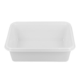 Envase con Tapa de Plástico PS 157x112x51mm 500ml (100 Uds)