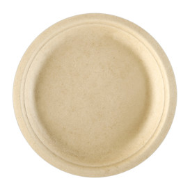 Plato Caña de Azucar Natural Ø180mm (1000 Uds)