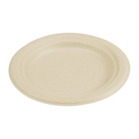 Plato Caña de Azucar Natural Ø155mm (50 Uds)