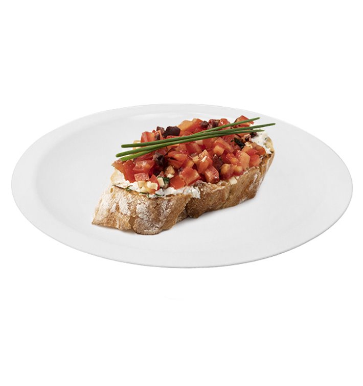 Plato de plástico reutilizable