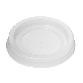 Tapa de Plástico PS Vaso 80/100ml Ø5,7cm (2400 Uds)