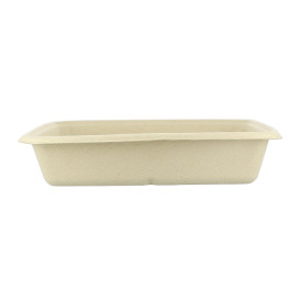 Envase Caña de Azúcar 1000ml 230x230x30mm (75 Uds)