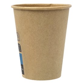 Vaso Cartón 8Oz/240ml Marrón Ø8,0cm (50 Uds)