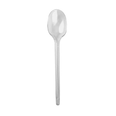 Cucharilla de Plástico Transparente 125 mm (100 Uds)