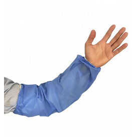 Manguitos en TST de PP Plastificado 25x44cm Azul (50 Uds)