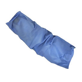 Manguitos en TST de PP Plastificado 25x44cm Azul (50 Uds)