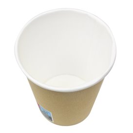 Vaso Cartón 9 Oz/280ml Kraft-Kraft Ø8,1cm (1.000 Uds)