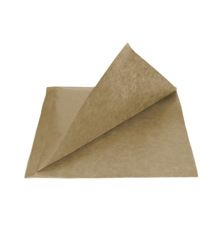 Bolsa Antigrasa Abierta 2L 12x12,2cm Natural (6000 Uds)