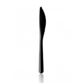 Cuchillo de Plastico Magnum Negro 185 mm 