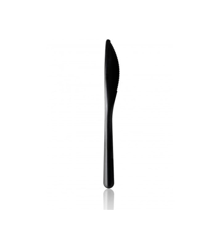 Cuchillo de Plastico Magnum Negro 185 mm 