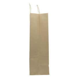 Bolsa Papel Kraft con Asas 100g/m² 44+15x46cm (25 Uds)