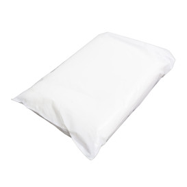 Babero Infantil con Bolsillo Blanco 33x28cm (1000 Uds)