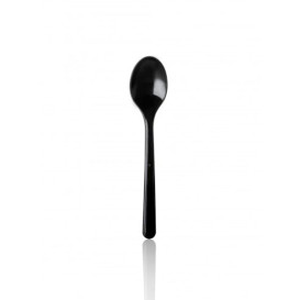 Cucharilla de Plastico Magnum Negra 130 mm 