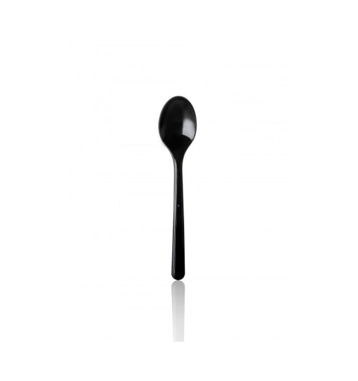 Cucharilla de Plastico Magnum Negra 130 mm 