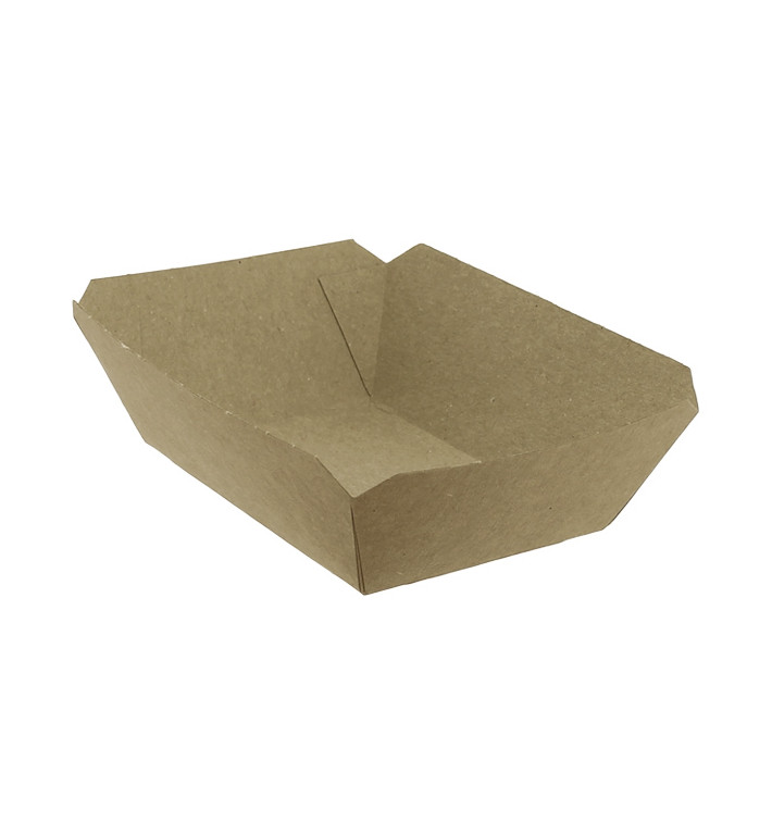 Barqueta 250ml Kraft-Kraft 9,6x6,5x4,2cm (25 Uds)