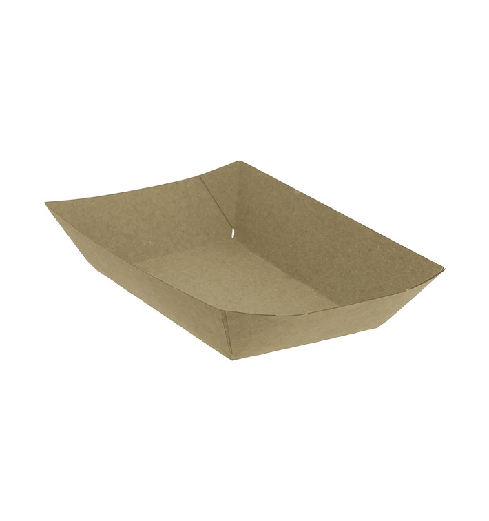Barqueta 300ml Kraft-Kraft 11x7x3,5cm (25 Uds)