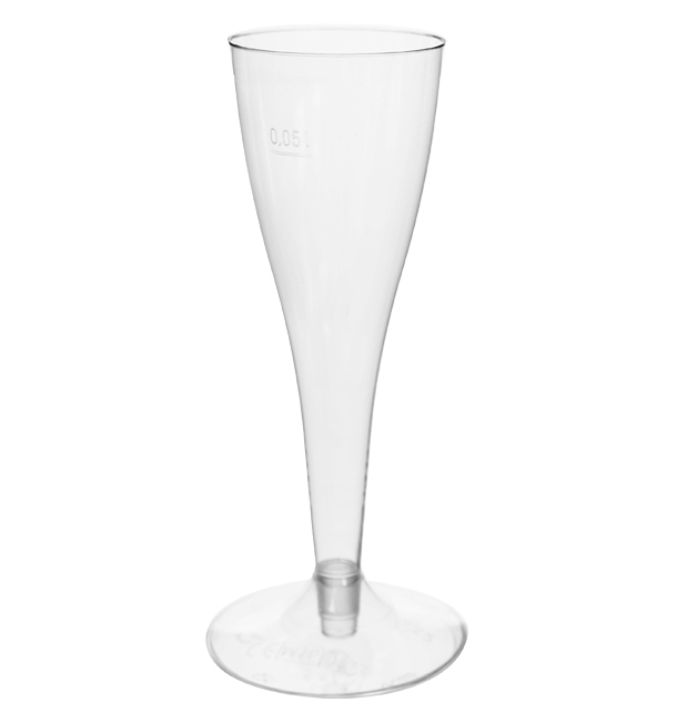 Copa PREMIUM de Plástico para Cava o Vino 80 ml 2P (500 uds)