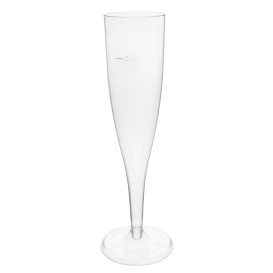 Copa PREMIUM de Plástico para Cava o Vino 140ml 1P (10 Uds)