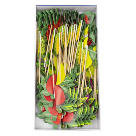 Adornos para Helados Frutas 10cm (100 uds)