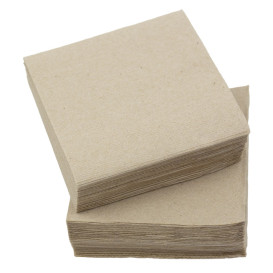 Servilleta Papel Eco "Recycled" 20x20cm 2C P-P (90 Uds)