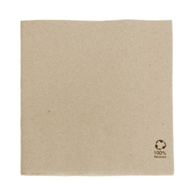 Servilleta de Papel Kraft 2C Punta-Punta 33x33cm (1.350 Uds)