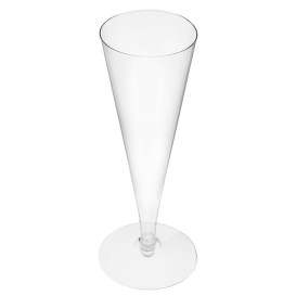 Copa de Plástico Reutilizable PS Cava 120ml (120 Uds)