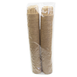 Tarrina de Papel Plisado Kraft de 60ml (5000 Uds)