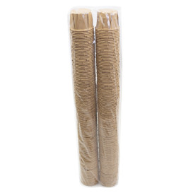 Tarrina de Papel Plisado Kraft de 22ml (5000 Uds)