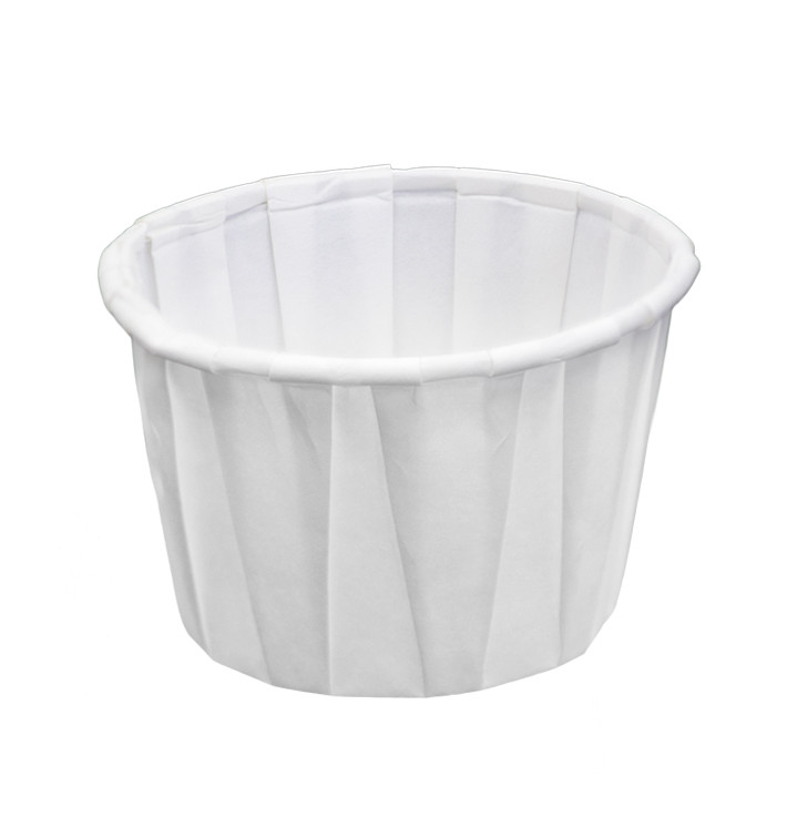 Tarrina de Papel Plisado de 60ml (250 Uds)