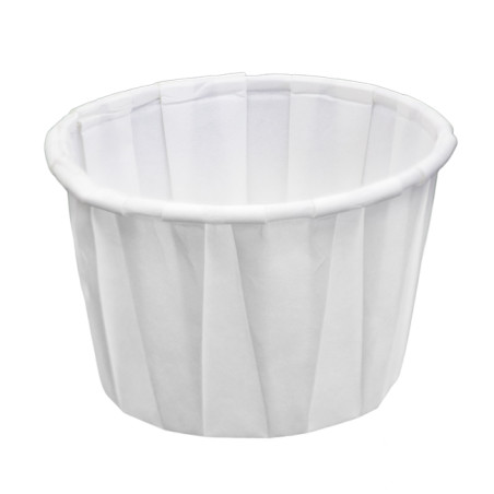 Tarrina de Papel Plisado de 60ml (250 Uds)
