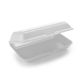 Envase Foam MenuBox Blanco 240x155x70mm (125 Uds)