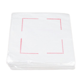 Servilleta Plana de Papel Sulfito Blanca 15x15cm (30000 Uds)