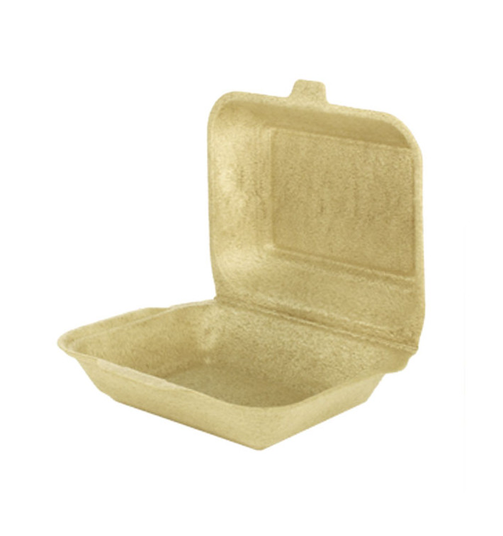 Envase MenuBox XPP Beige 18,5x15,5x7cm (125 Uds)