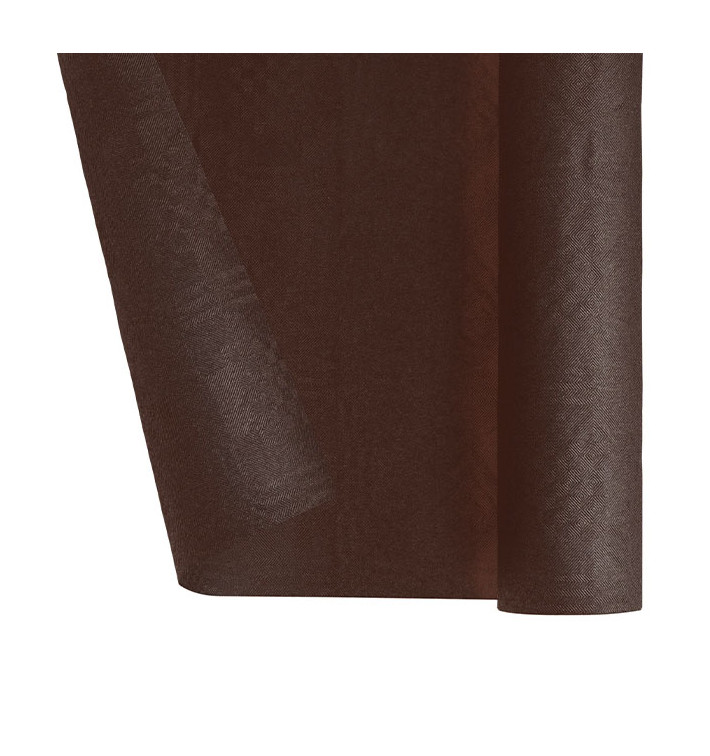 Mantel de Papel Rollo Chocolate 1,2x7m (1 Ud)