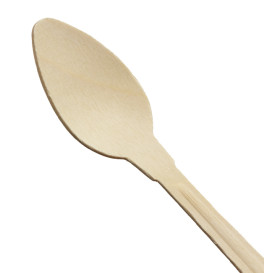 Cucharilla de Madera para Cafe 120mm (100 Uds)