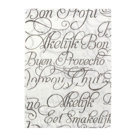 Servilletas Miniservis "Buen Provecho" 17x17cm (6000 Uds)