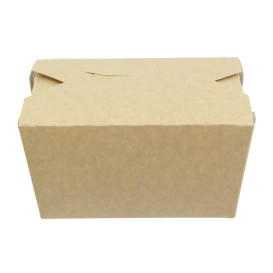 Caja Americana Kraft 11,8x9x6,3cm 650ml (25 Uds)