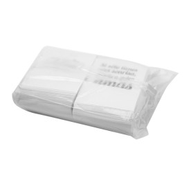 Servilletas de Papel Miniservis Blanca Frases 17x17cm (14.000 Uds)