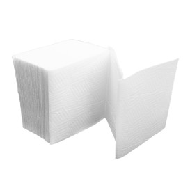 Servilletas de Papel Tissue 2C en V Blanca 11x21cm (6.000 Uds)