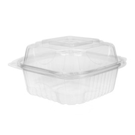 Ensaladera Bisagra PLA 15,0x15,0x7,5cm (80 Uds)
