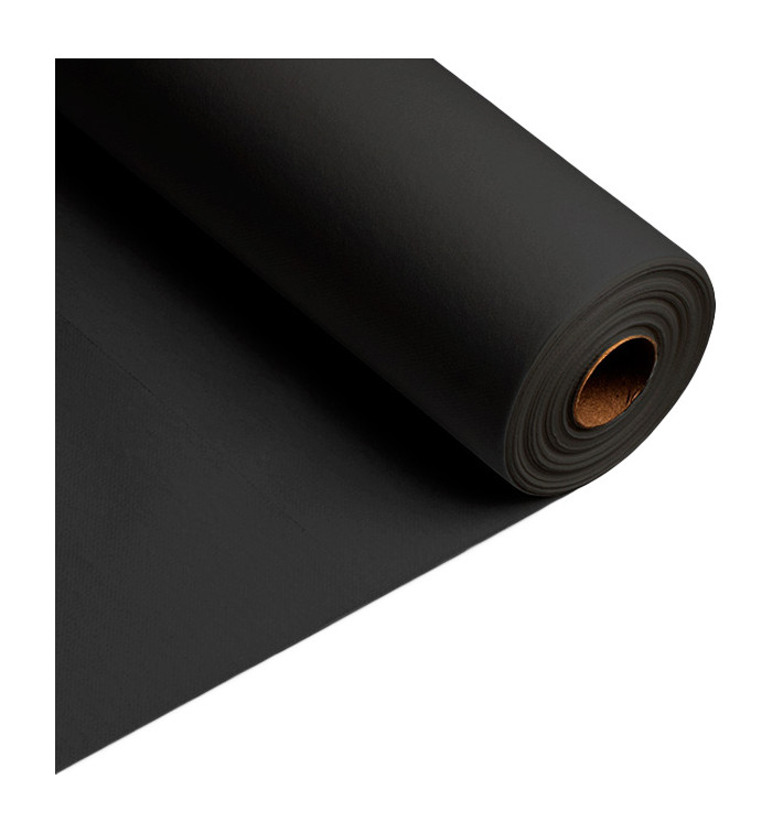 Mantel Camino Airlaid Negro 0,4x48m Precorte 30cm (1 Ud)